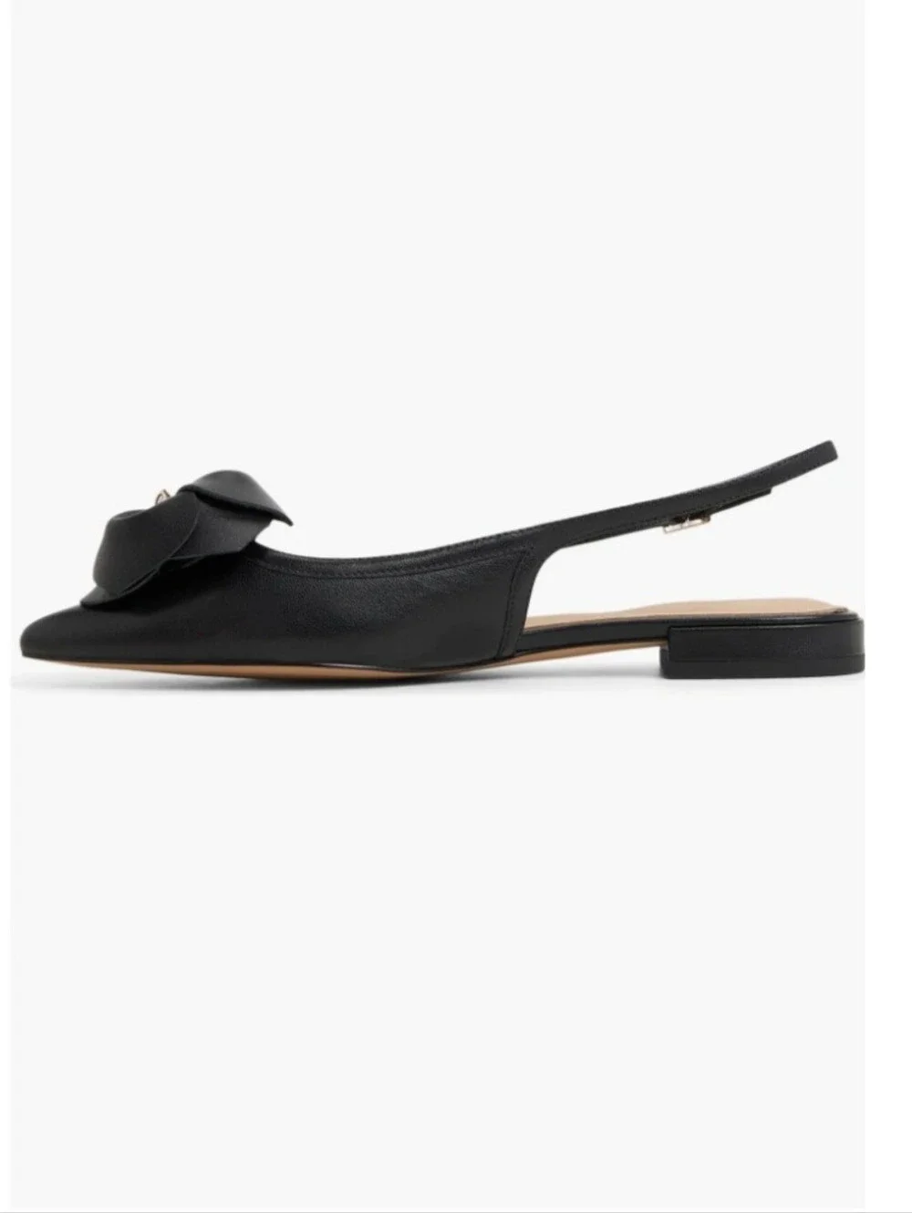 NWOB Ted Baker London Lili Rose Pointed Toe Slingbacks Flat. Size 6.5